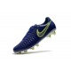 Nike Chaussure Foot Magista Opus II FG Homme Bleu Argent