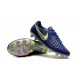 Nike Chaussure Foot Magista Opus II FG Homme Bleu Argent