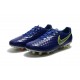 Nike Chaussure Foot Magista Opus II FG Homme Bleu Argent