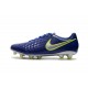 Nike Chaussure Foot Magista Opus II FG Homme Bleu Argent