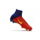 Nike Crampons de Foot Mercurial Superfly V DF FG - Barcelona Rouge