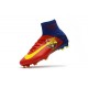 Nike Crampons de Foot Mercurial Superfly V DF FG - Barcelona Rouge