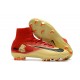 Nike Crampons de Foot Mercurial Superfly V DF FG - Rouge Or