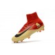 Nike Crampons de Foot Mercurial Superfly V DF FG - Rouge Or