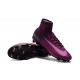 Nike Crampons de Foot Mercurial Superfly V DF FG - Violet