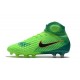 Chaussure de Foot Nouvelles Nike Magista Obra II FG - Vert Noir