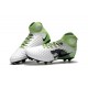 Chaussure de Foot Nouvelles Nike Magista Obra II FG - Blanc Noir Vert