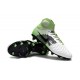Chaussure de Foot Nouvelles Nike Magista Obra II FG - Blanc Noir Vert