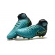 Chaussure de Foot Nouvelles Nike Magista Obra II FG - Bleu Noir