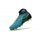 Chaussure de Foot Nouvelles Nike Magista Obra II FG - Bleu Noir