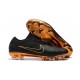 Chaussures Nouveaux Nike Mercurial Vapor Flyknit Ultra FG - Noir Or