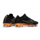 Chaussures Nouveaux Nike Mercurial Vapor Flyknit Ultra FG - Noir Or