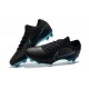Chaussures Nouveaux Nike Mercurial Vapor Flyknit Ultra FG - Noir Bleu