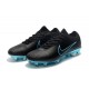 Chaussures Nouveaux Nike Mercurial Vapor Flyknit Ultra FG - Noir Bleu