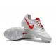 Nike Tiempo Legend 7 FG Kangourou Crampons Football - Blanc Rouge