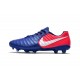 Nike Tiempo Legend 7 FG Kangourou Crampons Football - Bleu Rose