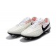 Chaussures Nouvel Nike Tiempo Legend VII FG ACC - Blanc Noir
