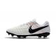 Chaussures Nouvel Nike Tiempo Legend VII FG ACC - Blanc Noir