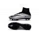 Nike Crampons de Foot Mercurial Superfly V DF FG - Argent Noir