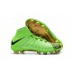 Crampons de Foot Nike HyperVenom Phantom III DF FG - Vert Noir