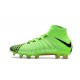 Crampons de Foot Nike HyperVenom Phantom III DF FG - Vert Noir