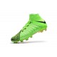 Crampons de Foot Nike HyperVenom Phantom III DF FG - Vert Noir