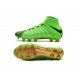 Crampons de Foot Nike HyperVenom Phantom III DF FG - Vert Noir