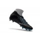 Crampons de Foot Nike HyperVenom Phantom III DF FG - Gris Noir