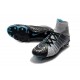 Crampons de Foot Nike HyperVenom Phantom III DF FG - Gris Noir