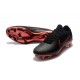 Chaussures Nouveaux Nike Mercurial Vapor Flyknit Ultra FG - Noir Rouge