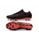 Chaussures Nouveaux Nike Mercurial Vapor Flyknit Ultra FG - Noir Rouge