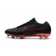 Chaussures Nouveaux Nike Mercurial Vapor Flyknit Ultra FG - Noir Rouge