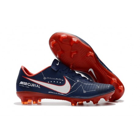 Nike Mercurial Vapor XI FG ACC Chaussures - Bleu Rouge