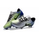 Nike Mercurial Vapor XI FG ACC Chaussures - Argent Noir