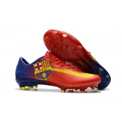 Nike Mercurial Vapor XI FG ACC Chaussures - Barcelona Rouge