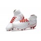 Nike Magista Obra II DF FG Crampon de Football - Blanc Rouge