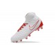 Nike Magista Obra II DF FG Crampon de Football - Blanc Rouge