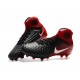 Nike Magista Obra II DF FG Crampon de Football - Noir Rouge