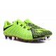 Nike Hypervenom Phantom III FG ACC Crampons de Football - Vert Noir