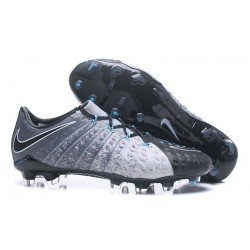 Nike Hypervenom Phantom III FG ACC Crampons de Football - Noir Gris