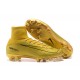 Chaussure Nouvelles Nike Mercurial Superfly 5 CR7 FG - Or