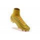 Chaussure Nouvelles Nike Mercurial Superfly 5 CR7 FG - Or