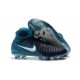 Nike Magista Obra II DF FG Crampon de Football - Noir Bleu