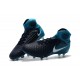 Nike Magista Obra II DF FG Crampon de Football - Noir Bleu