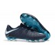 Nike Hypervenom Phantom III FG ACC Crampons de Football - Cyan Blanc