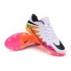 Crampons Nouveaux 2016 Neymar Nike Hypervenom Phinish FG Blanc Noir Rose