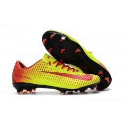 Nike Mercurial Vapor XI FG ACC Chaussures - Jaune Rouge