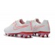 Nike Chaussure Foot Magista Opus II FG Homme Blanc Orange