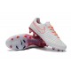 Nike Chaussure Foot Magista Opus II FG Homme Blanc Orange