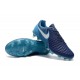 Nike Chaussure Foot Magista Opus II FG Homme Bleu Blanc